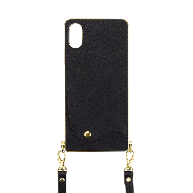 【アウトレット】【iPhoneXS/X ケース】Cross Body Case for iPhoneXS/X(black)goods_nameサブ画像