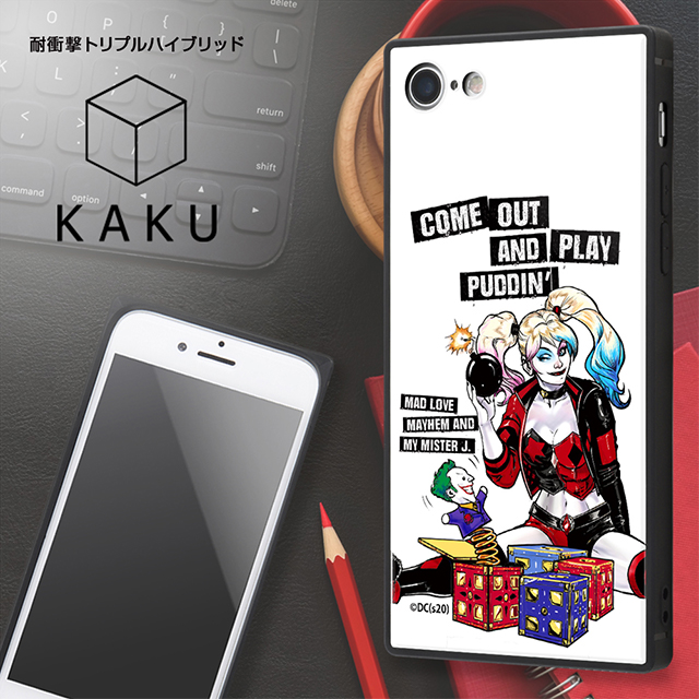 【iPhoneSE(第3/2世代)/8/7 ケース】バットマン/耐衝撃ケース KAKU トリプルハイブリッド (COMIC)goods_nameサブ画像