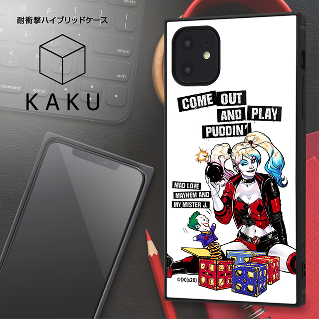 【iPhone11 ケース】バットマン/耐衝撃ハイブリッドケース KAKU (ハーレー・クイン_2)サブ画像