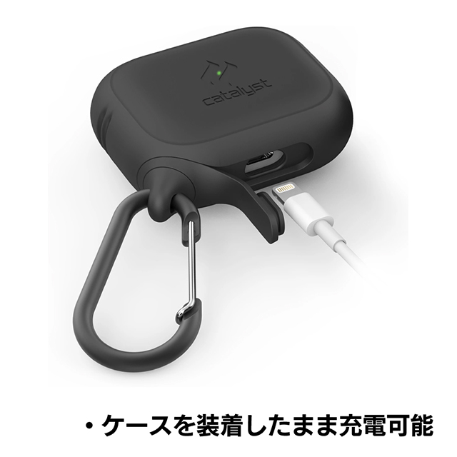 【AirPods Pro(第1世代) ケース】防水ケース (ブラック)サブ画像