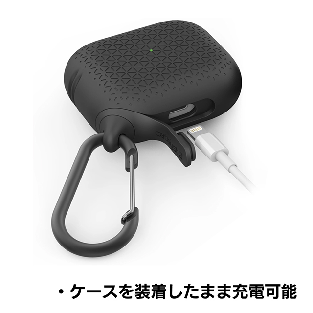 【AirPods Pro(第1世代) ケース】プレミアム防水ケース (ブラック)goods_nameサブ画像