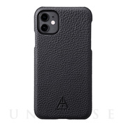 【iPhone11/XR ケース】“A.INIESTA Signature Model” German Shrunken-calf Genuine Leather Shell Case