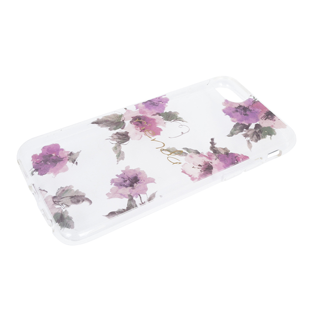 【iPhoneSE(第3/2世代)/8/7/6s/6 ケース】rienda TPUクリア インモールドケース (Parm Flower)goods_nameサブ画像