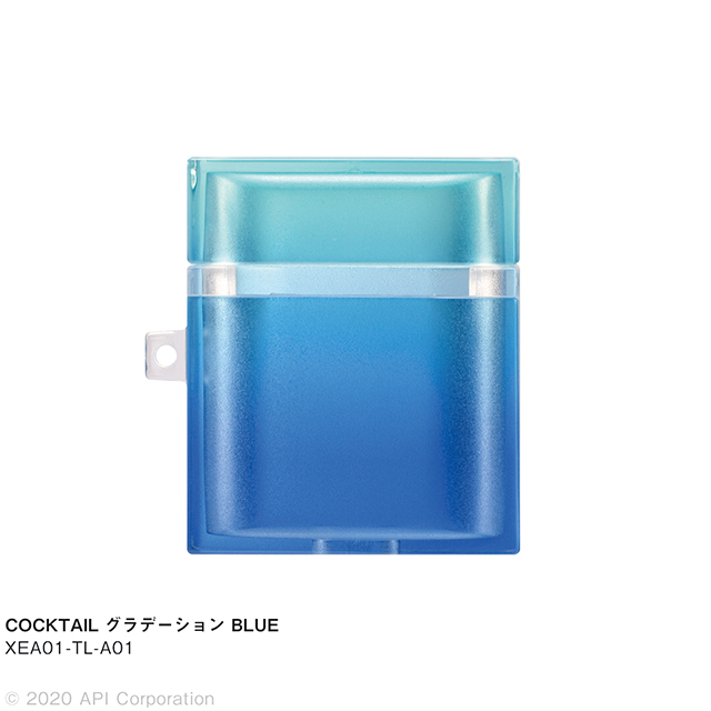 【AirPods(第2/1世代) ケース】TILE COCKTAIL (グラデーション BLUE)goods_nameサブ画像