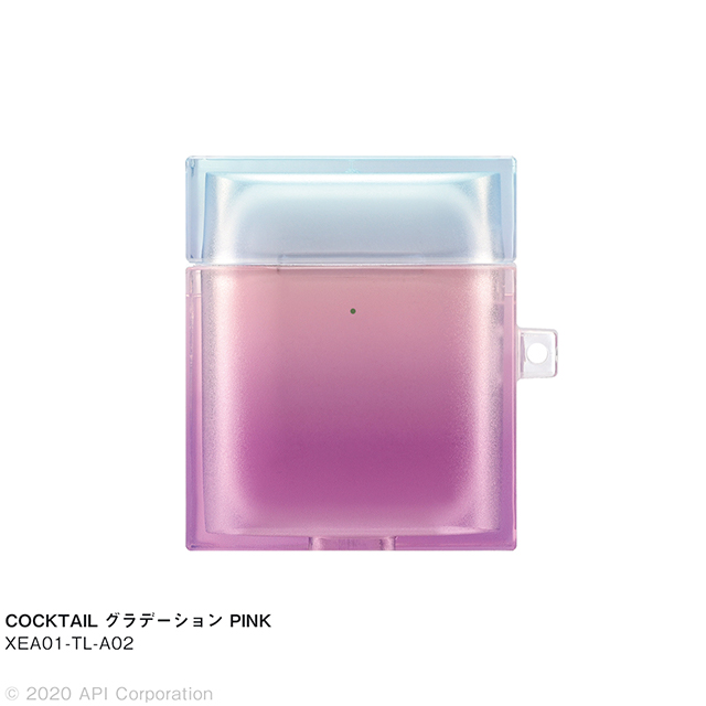 【AirPods(第2/1世代) ケース】TILE COCKTAIL (グラデーション PINK)サブ画像