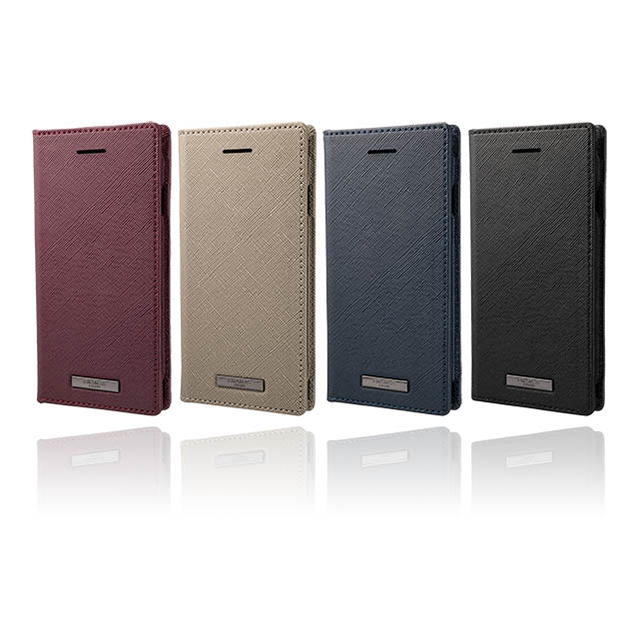 【iPhoneSE(第3/2世代)/8/7/6s/6 ケース】“EURO Passione” PU Leather Book Case (Taupe)サブ画像