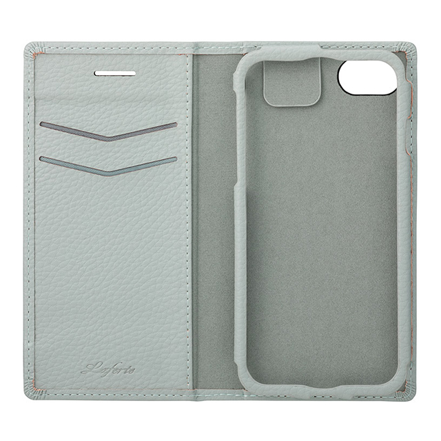 【iPhoneSE(第3/2世代)/8/7/6s/6 ケース】“Shrink” PU Leather Book Case (Light Blue)goods_nameサブ画像