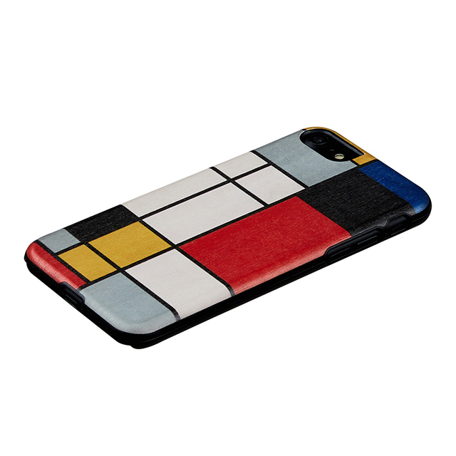 【iPhoneSE(第3/2世代)/8/7 ケース】天然木ケース (Mondrian wood)サブ画像