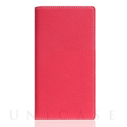 【iPhoneSE(第3/2世代)/8/7 ケース】Full Grain Leather Case (Pink Rose)
