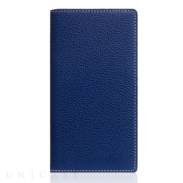 【iPhoneSE(第3/2世代)/8/7 ケース】Full Grain Leather Case (Navy Blue)