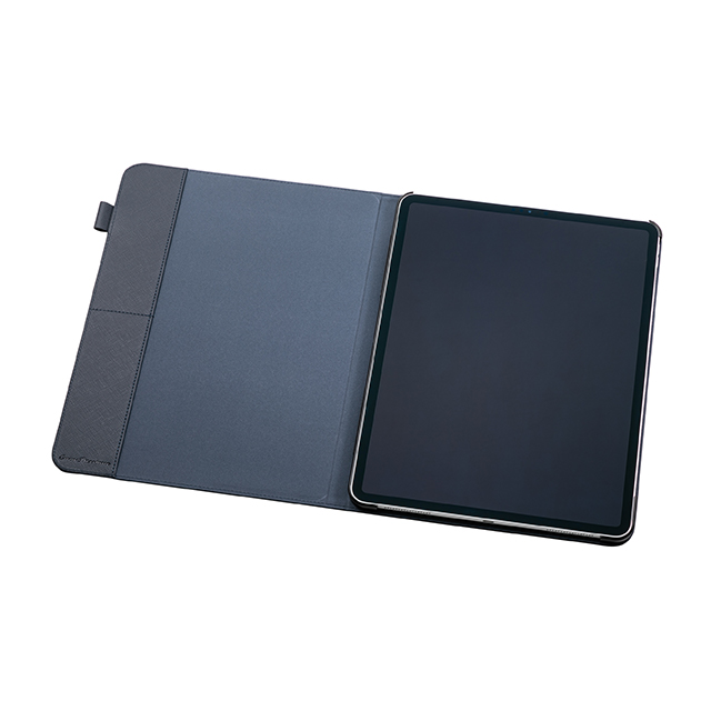 【iPad Pro(12.9inch)(第4世代) ケース】“EURO Passione” Book PU Leather Case (Black)サブ画像