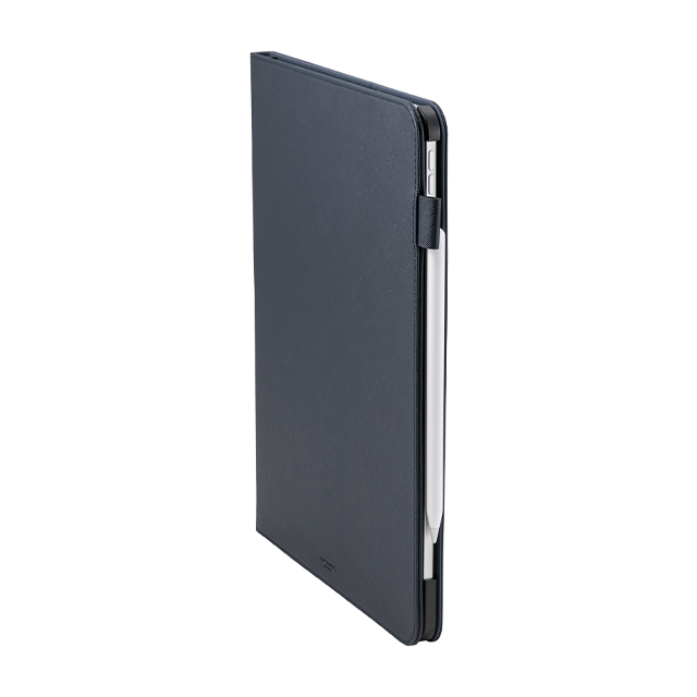 【iPad Pro(12.9inch)(第4世代) ケース】“EURO Passione” Book PU Leather Case (Black)サブ画像