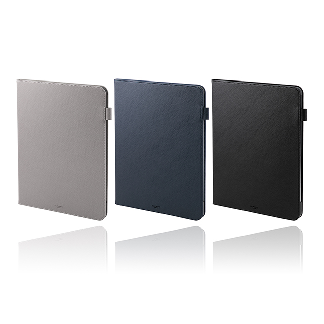 【iPad Pro(12.9inch)(第4世代) ケース】“EURO Passione” Book PU Leather Case (Black)サブ画像