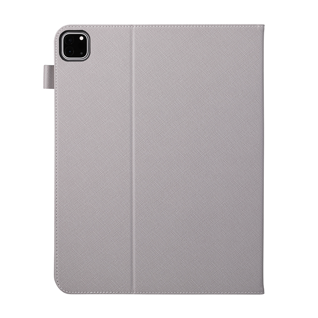 【iPad Pro(12.9inch)(第4世代) ケース】“EURO Passione” Book PU Leather Case (Gray)サブ画像