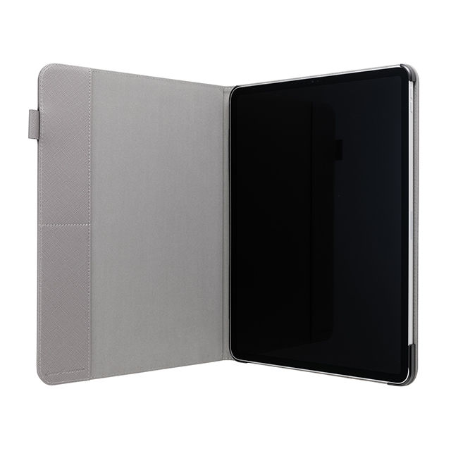 【iPad Pro(12.9inch)(第4世代) ケース】“EURO Passione” Book PU Leather Case (Gray)サブ画像