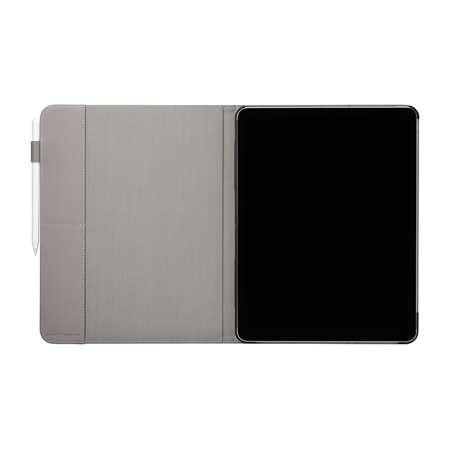 【iPad Pro(12.9inch)(第4世代) ケース】“EURO Passione” Book PU Leather Case (Gray)サブ画像