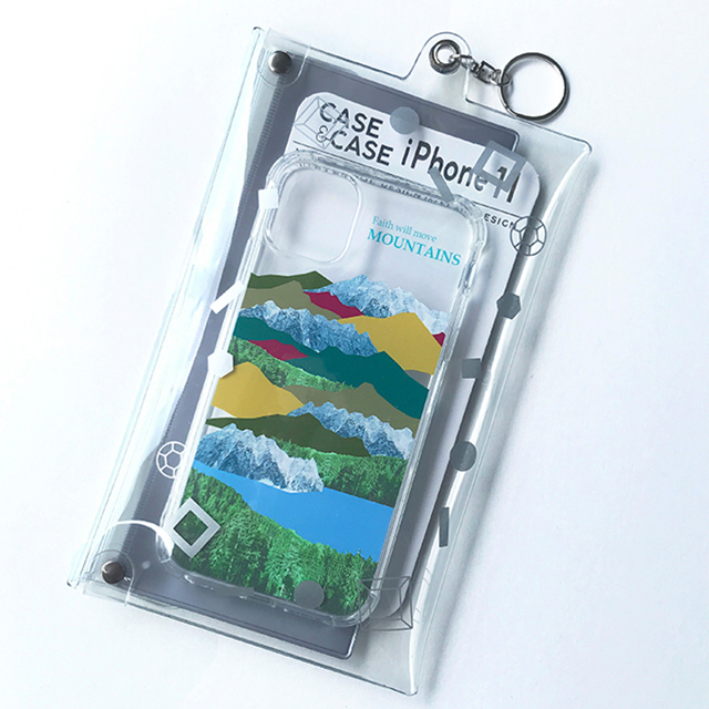 【iPhone11 ケース】FLAIR CASE ＆ CASE (MOUNTAIN)サブ画像