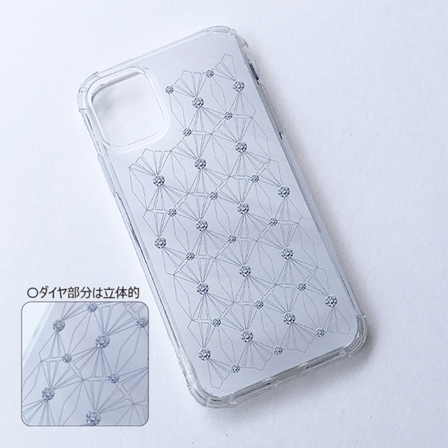 【iPhone11 ケース】FLAIR CASE ＆ CASE (WHITE DIAMOND)サブ画像