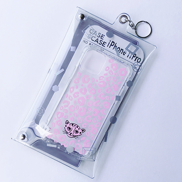 【iPhone11 Pro ケース】FLAIR CASE ＆ CASE (PINK LEOPARD)サブ画像