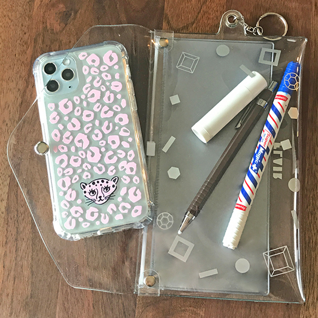 【iPhone11 Pro ケース】FLAIR CASE ＆ CASE (PINK LEOPARD)サブ画像