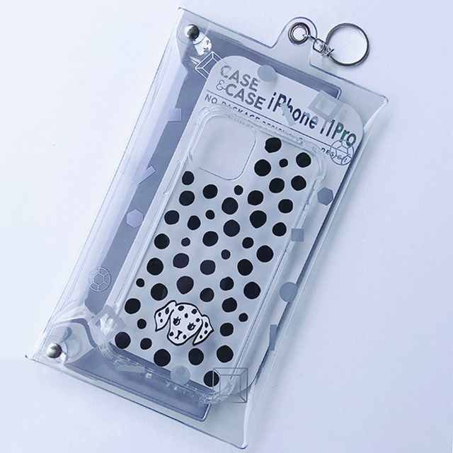 【iPhone11 Pro ケース】FLAIR CASE ＆ CASE (DOT DALMATIAN)サブ画像