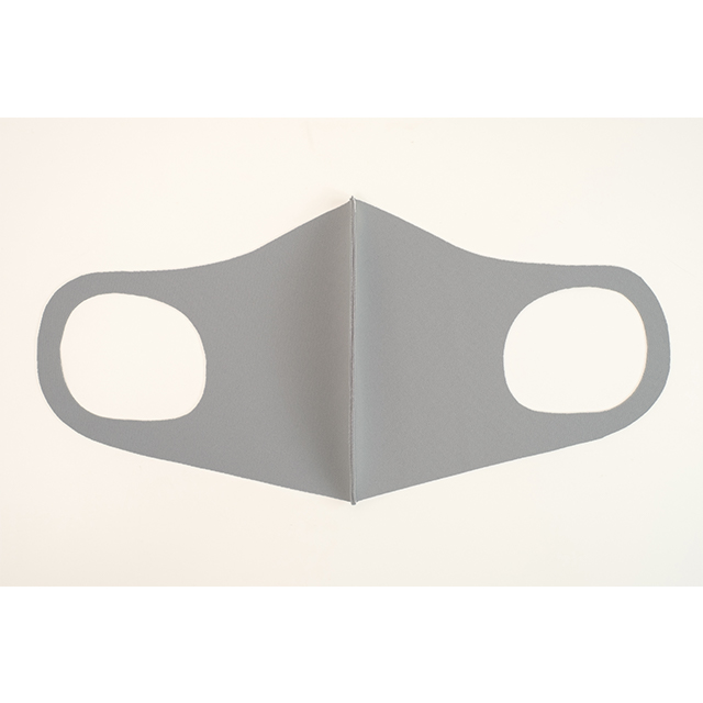 デザイナーズパックマスク[冷感（涼感）･抗菌･防臭･360度ストレッチ性能付き] レディース (グレー)goods_nameサブ画像