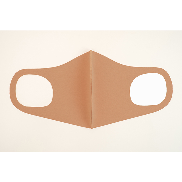 デザイナーズパックマスク[冷感（涼感）･抗菌･防臭･360度ストレッチ性能付き] レディース (オレンジ)goods_nameサブ画像
