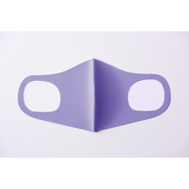 デザイナーズパックマスク[冷感（涼感）･抗菌･防臭･360度ストレッチ性能付き] レディース (パープル)サブ画像