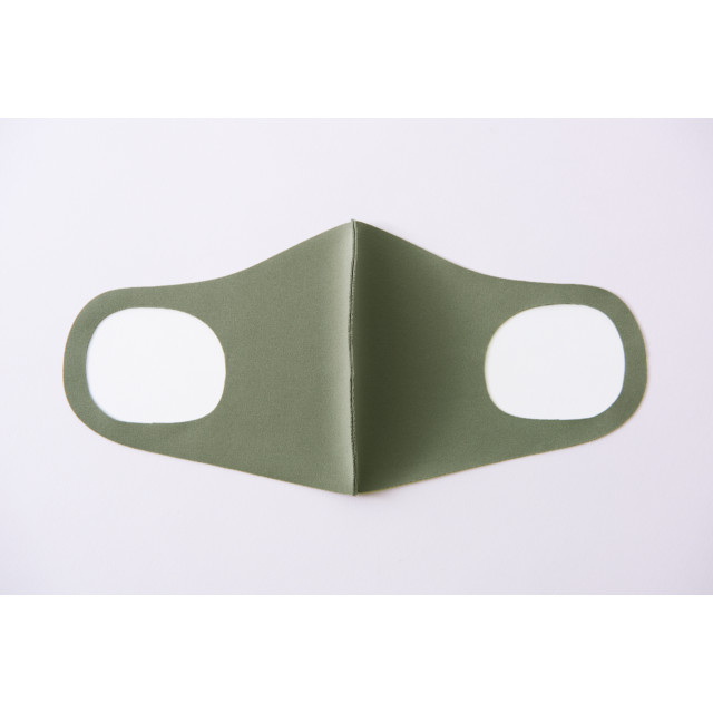 デザイナーズパックマスク[冷感（涼感）･抗菌･防臭･360度ストレッチ性能付き] メンズ (カーキ)goods_nameサブ画像