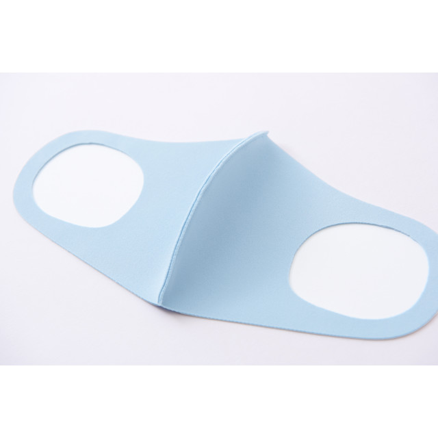 デザイナーズパックマスク[冷感（涼感）･抗菌･防臭･360度ストレッチ性能付き] キッズ (ブルー)goods_nameサブ画像