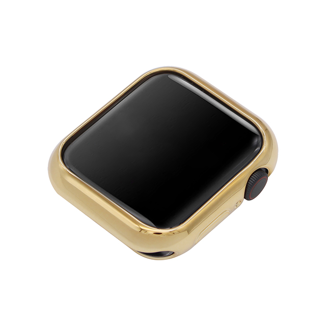【Apple Watch ケース 44mm】メタリックソフトケース (ゴールド) for Apple Watch SE(第2/1世代)/Series6/5/4goods_nameサブ画像