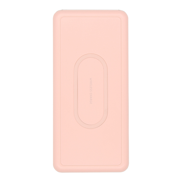 PD/QC対応 ワイヤレスモバイルバッテリー10,000mAh (ライトピンク)goods_nameサブ画像