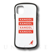 【iPhone11/XR ケース】KANGOL ハイブリッドガラ...