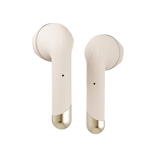 【完全ワイヤレスイヤホン】AIR1 PLUS EARBUD ワイヤレスインイヤーヘッドフォン (ゴールド1652)サブ画像