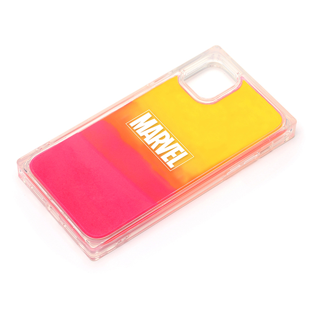 【iPhone11 ケース】ネオンサンドケース (ロゴ/イエロー＆ピンク)サブ画像