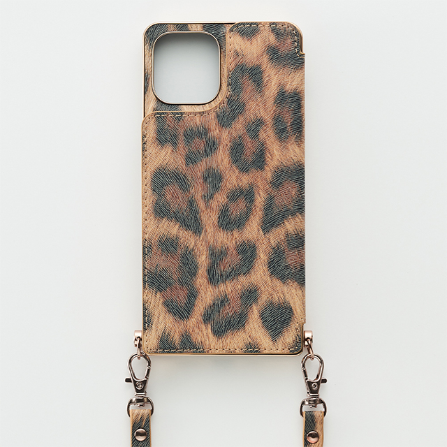 【iPhone12/12 Pro ケース】Cross Body Case Animal Series for iPhone12/12 Pro （leopard）goods_nameサブ画像
