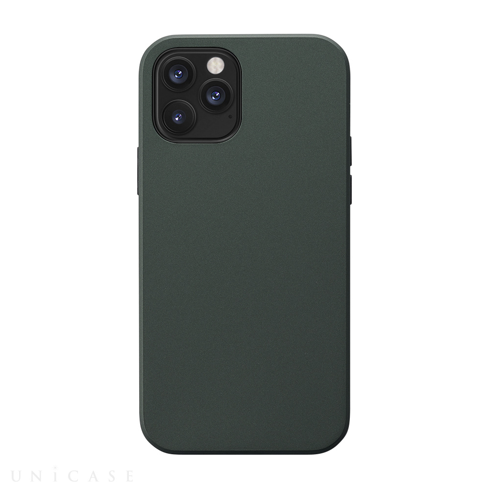 【iPhone12/12 Pro ケース】Smooth Touch Hybrid Case for iPhone12/12 Pro (green)