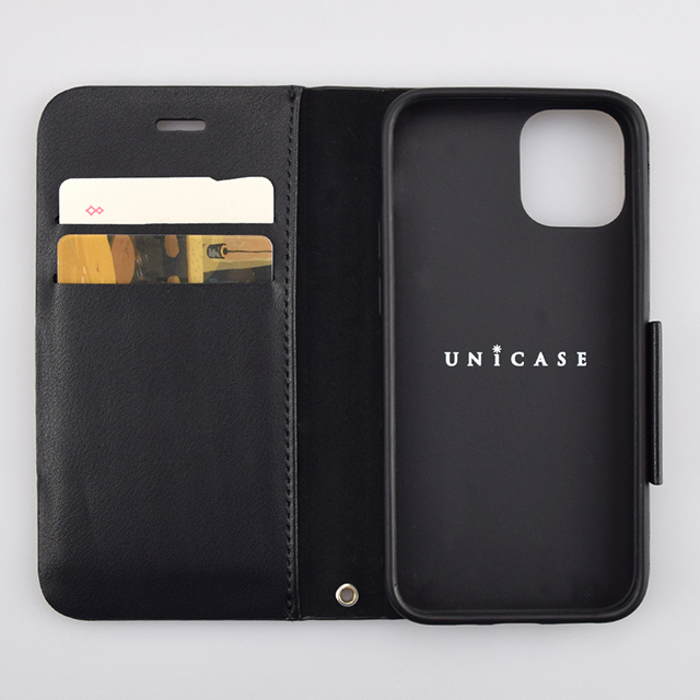 【iPhone12 mini ケース】Daily Wallet Case for iPhone12 mini (black)サブ画像