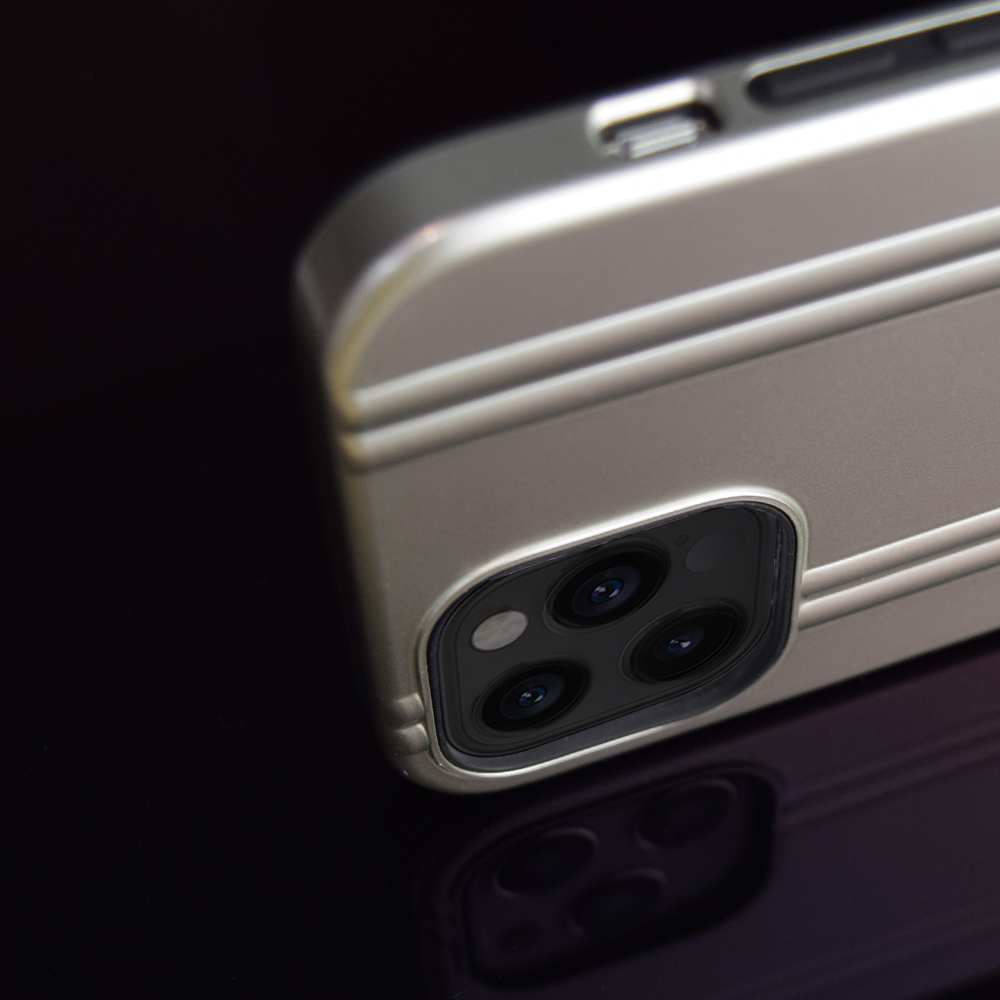 【iPhone12/12 Pro ケース】ZERO HALLIBURTON Hybrid Shockproof Case for iPhone12/12 Pro (Silver)goods_nameサブ画像
