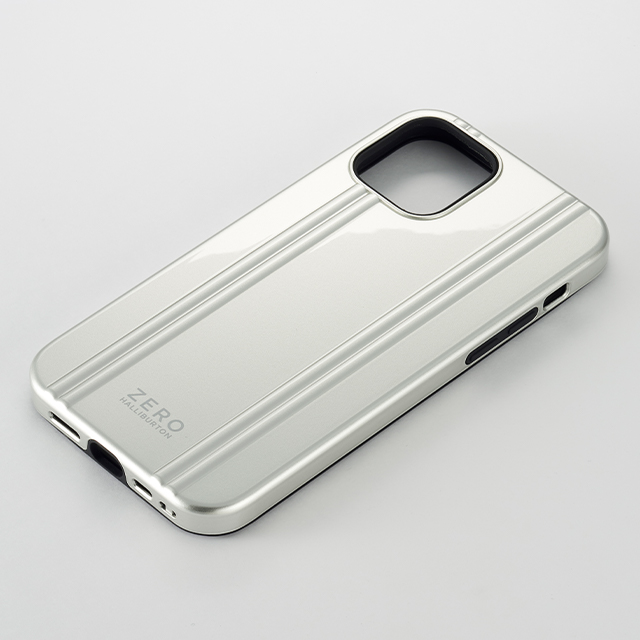 【iPhone12 mini ケース】ZERO HALLIBURTON Hybrid Shockproof Case for iPhone12 mini (Silver)goods_nameサブ画像