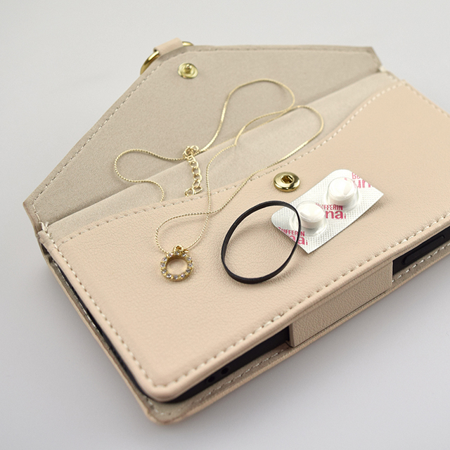 【iPhone12/12 Pro ケース】Letter Ring Flipcase for iPhone12/12 Pro (beige)goods_nameサブ画像