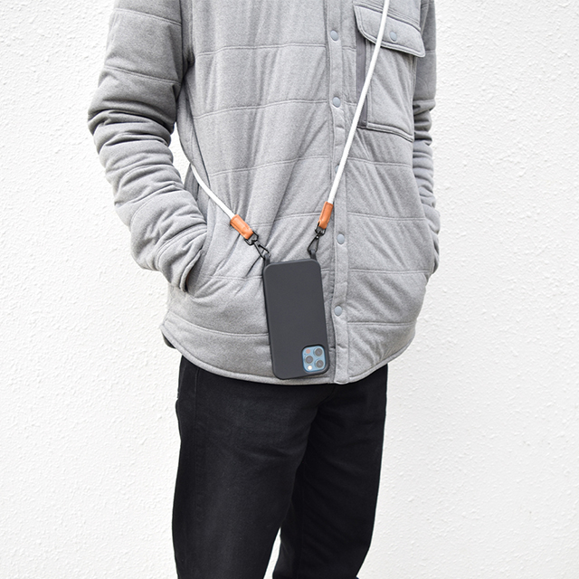 【iPhone12/12 Pro ケース】Shoulder Strap Case for iPhone12/12 Pro (gray)goods_nameサブ画像