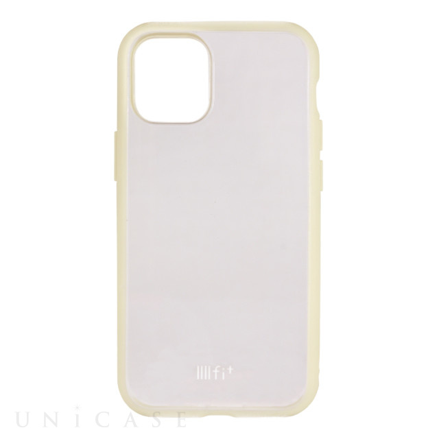 【iPhone12 mini ケース】IIII fit Clear (アイボリー)