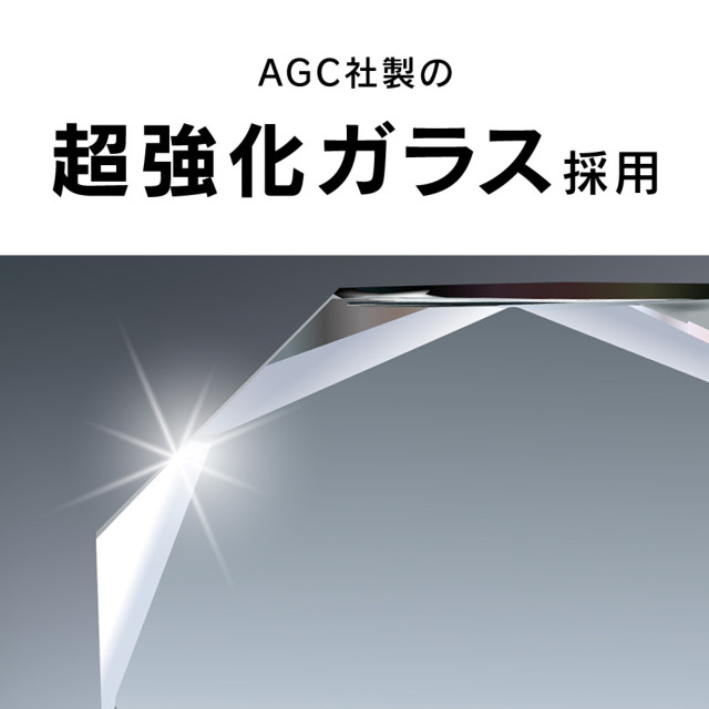 【iPhone12 mini フィルム】[ZERO GLASS] 絶対失敗しない 高透明 フレームガラス (ブラック)サブ画像