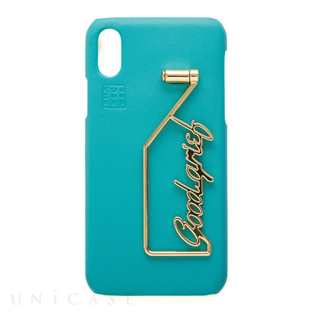 【iPhoneXS/X ケース】SHAKE GOODGRIEF iPhonecase (Turquoise)