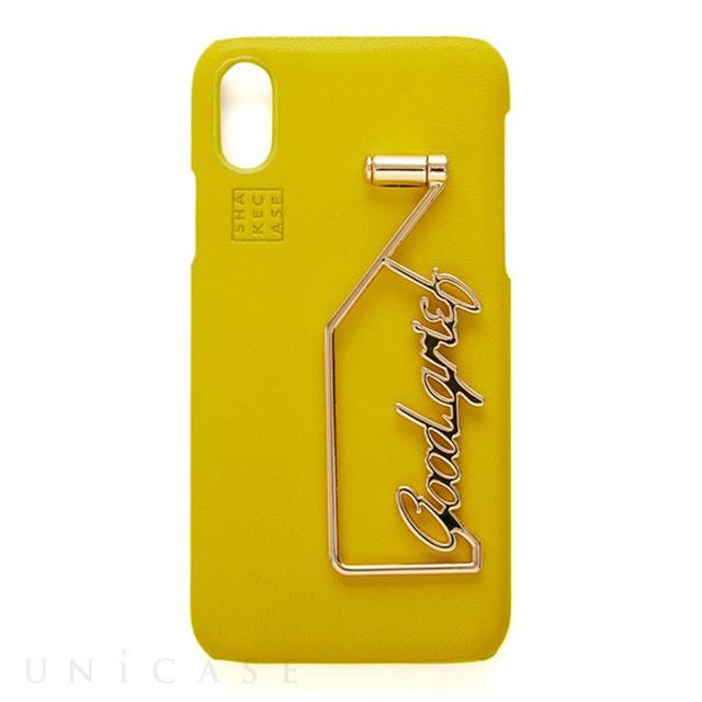 【iPhoneXS/X ケース】SHAKE GOODGRIEF iPhonecase (Lemon)