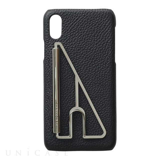 【iPhoneXS/X ケース】SHAKE CLIP iPhonecase (Black)