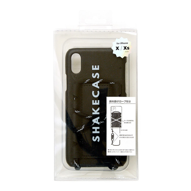 【iPhoneXS/X ケース】SHAKE PULLEY iPhonecase (Black)サブ画像