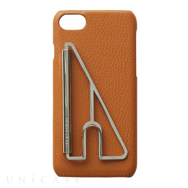 【iPhoneSE(第3/2世代)/8/7/6s/6 ケース】SHAKE CLIP iPhonecase (Camel)