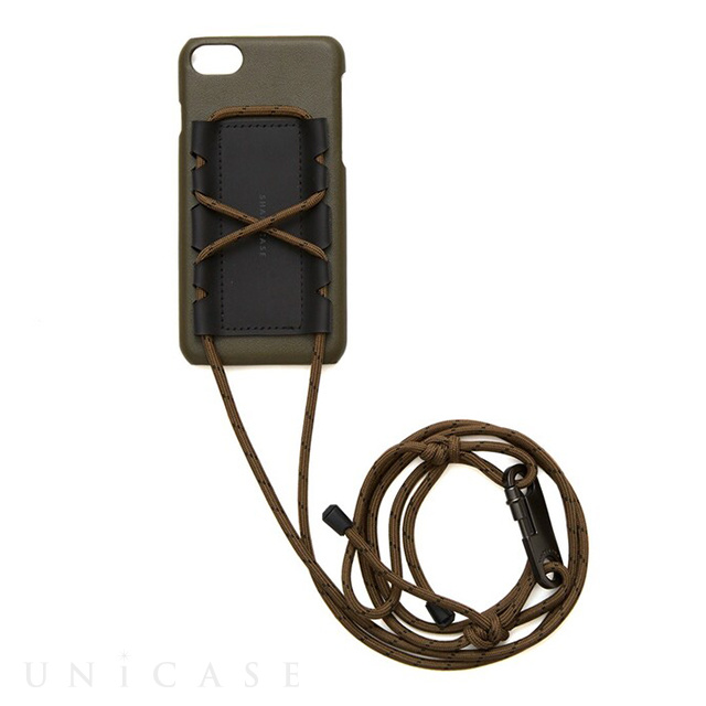 【iPhoneSE(第3/2世代)/8/7/6s/6 ケース】SHAKE PULLEY iPhonecase (Khaki)